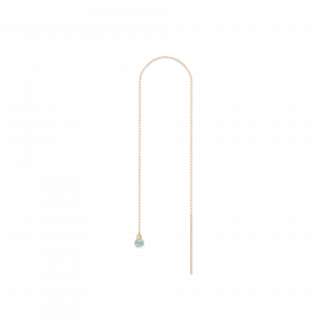 Auratenewyork Birthstone Ear Chain Threader