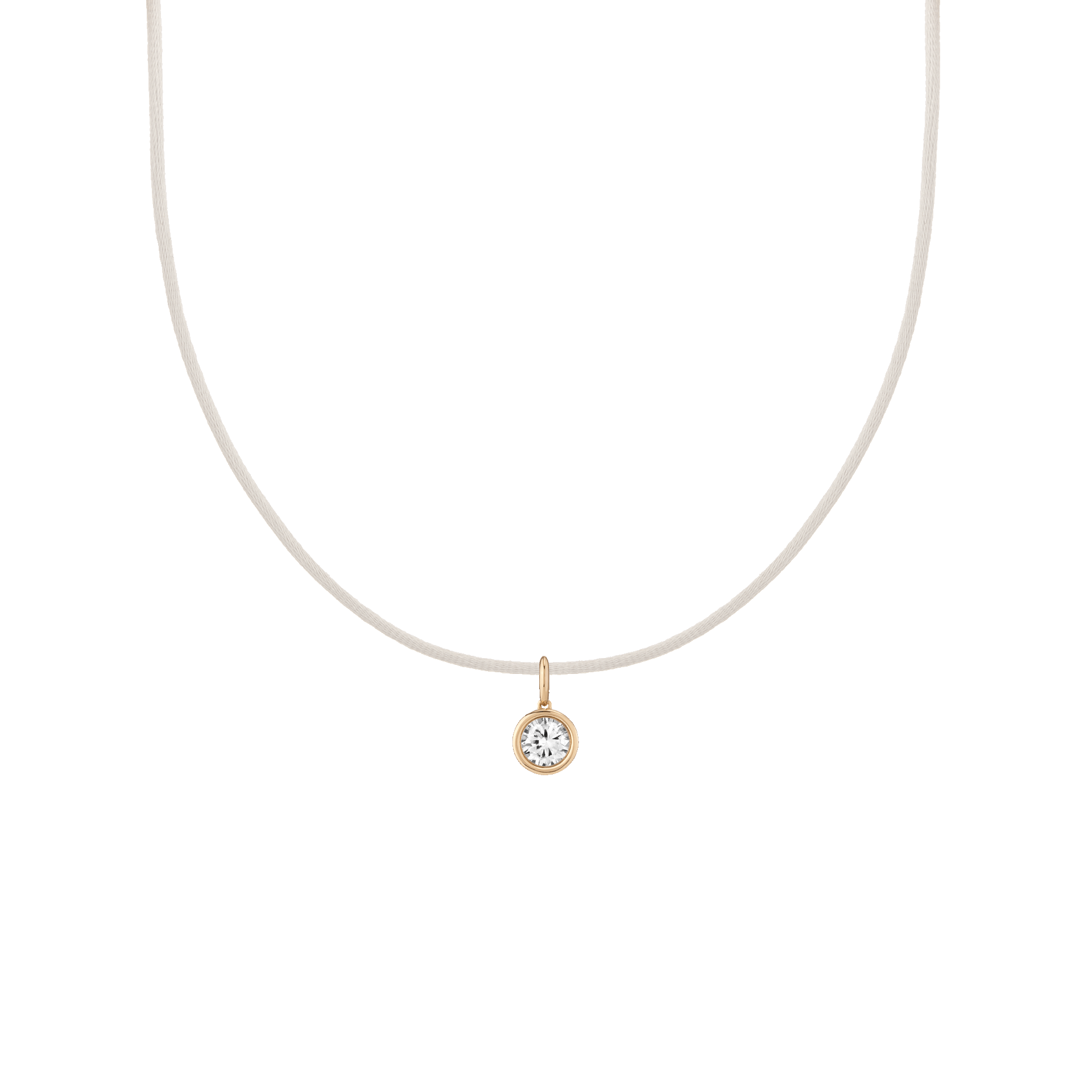 Auratenewyork Cord Charm Necklace Set