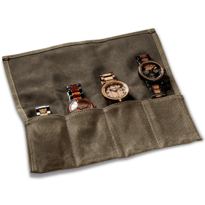 Original Grain Waxed Canvas Watch Roll