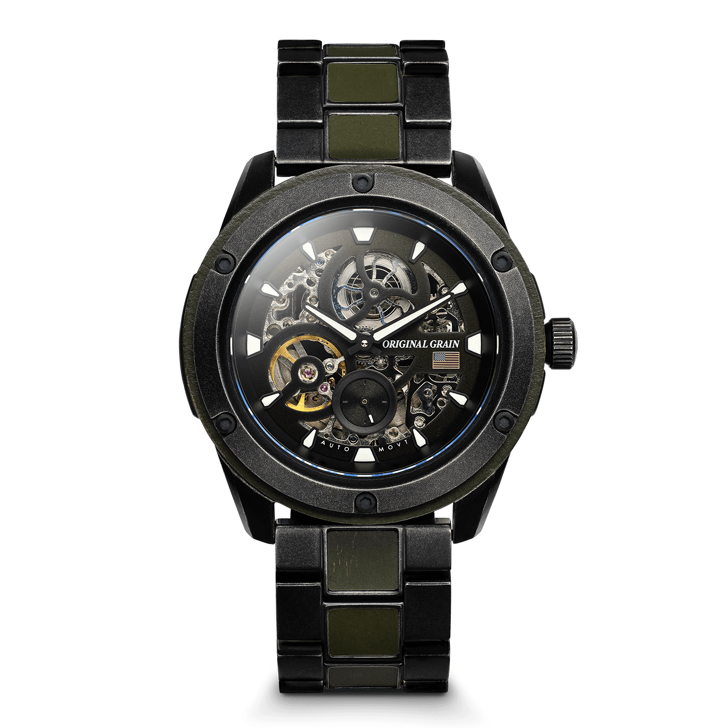 Original Grain Military Rugged Automatic 45mm