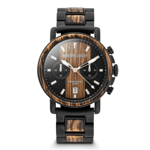 Original Grain Charred Whiskey Black Dial Chrono 44mm