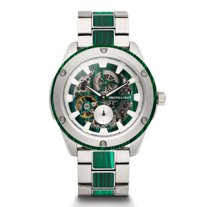 Original Grain Malachite Rugged Silver Automatic 45mm