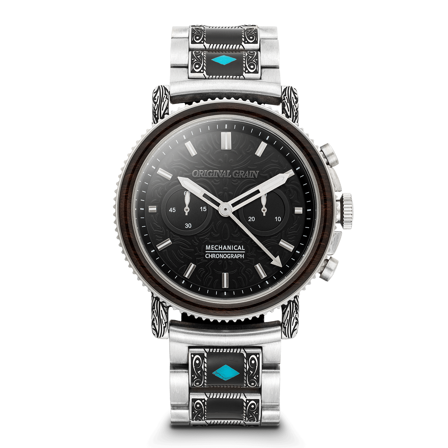 Original Grain The Sterling Spur Mechanical Chrono 44mm
