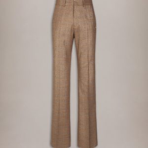 Amiri MA FIT LUREX TROUSER - Coffee