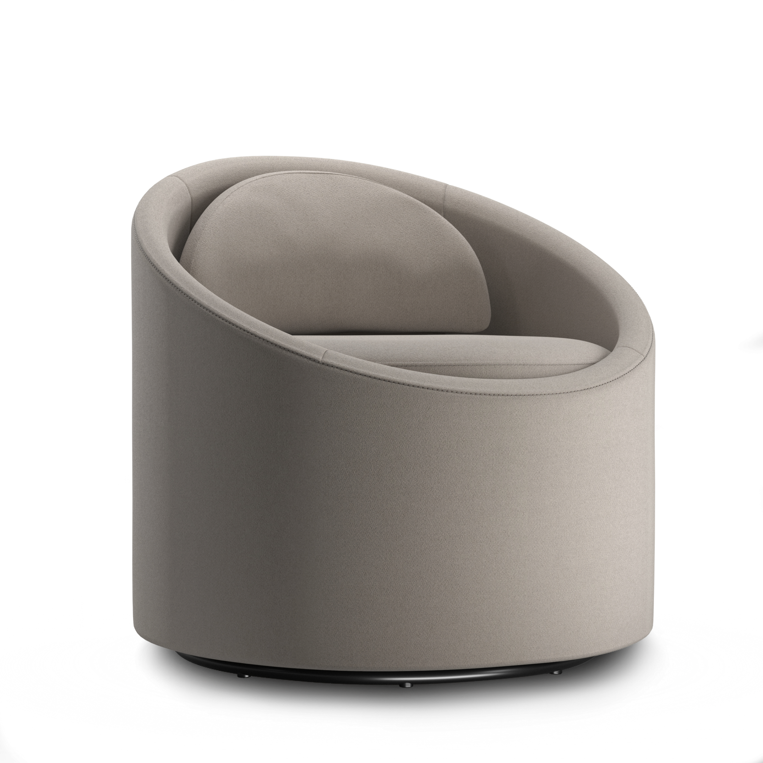 Floydhome The Gere Easy Chair - Chalk, Granite, & Blush