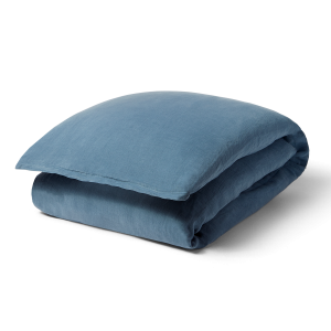 Floydhome Linen Duvet Cover - King Blue