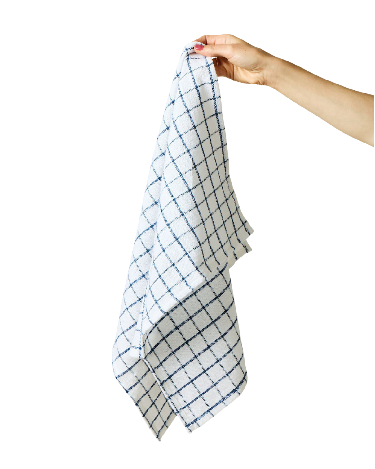 Material Pantry Cotton Check Kitchen Towels Set