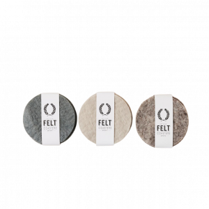 Material Artisan Felt Coasters - Set of 4