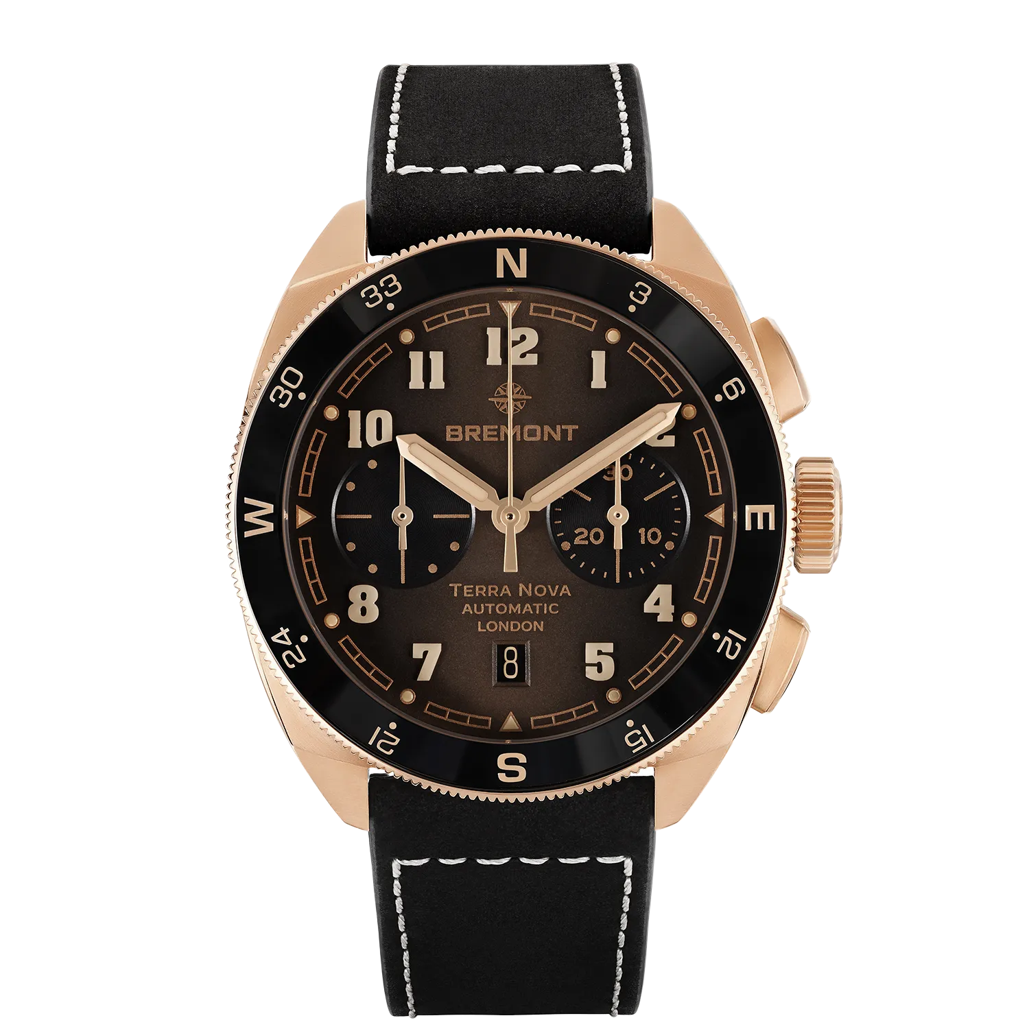 Bremont Terra Nova 42.5 Chronograph, Rose Gold