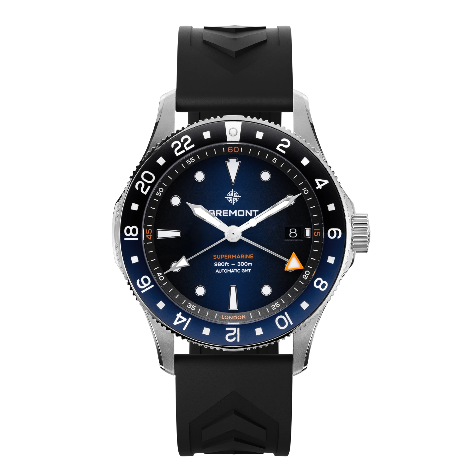 Bremont Supermarine 300M GMT, 'Glacier' Blue