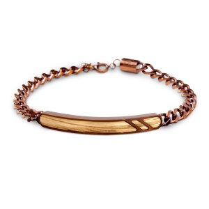 Original Grain Whiskey Espresso Curb Bracelet