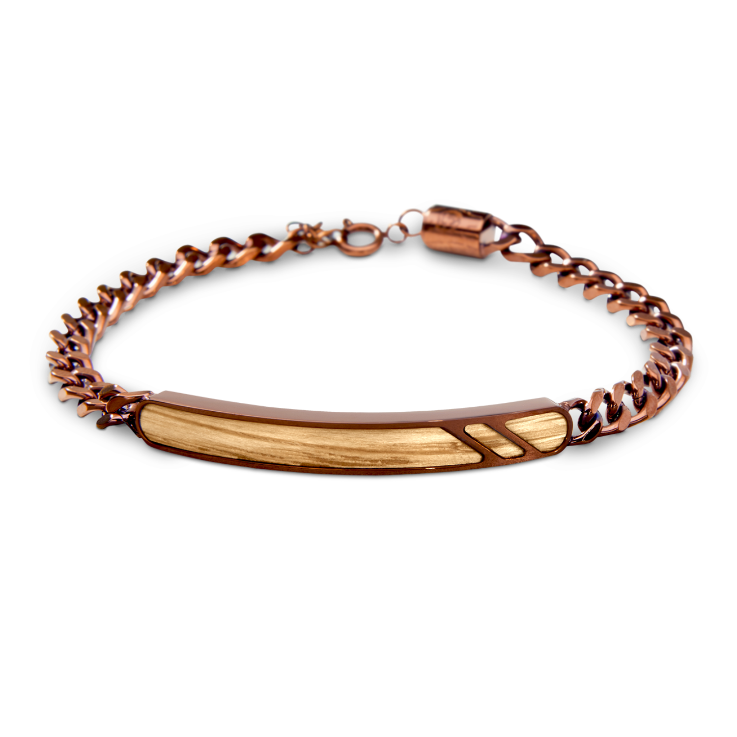 Original Grain Whiskey Espresso Curb Bracelet