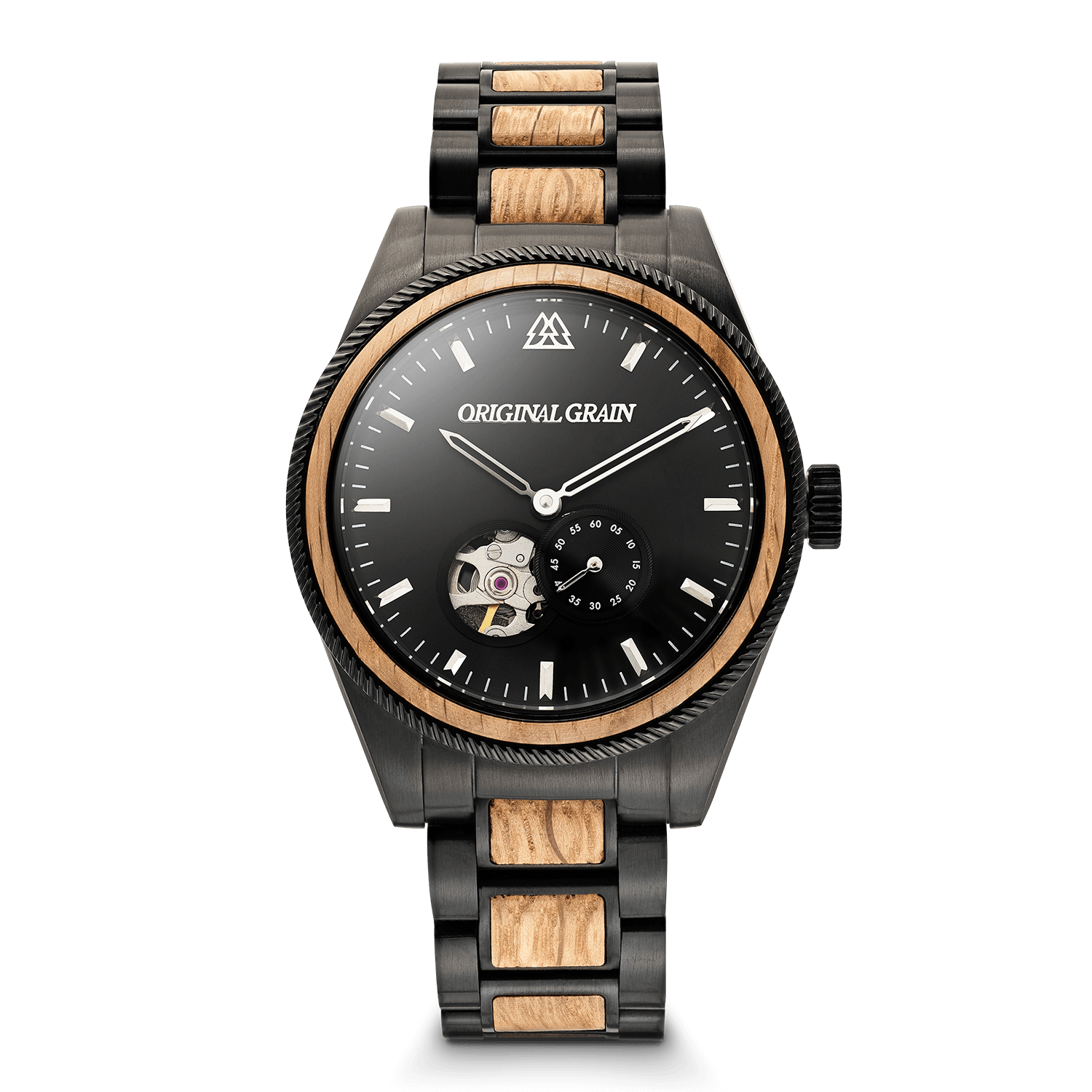 Original Grain Vintage Auto Whiskey Black 40mm