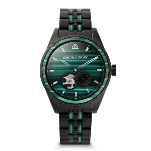 Original Grain Malachite Black Vintage Automatic 40mm