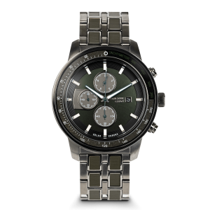 Original Grain Military Green Barrel Solar Chrono 45mm