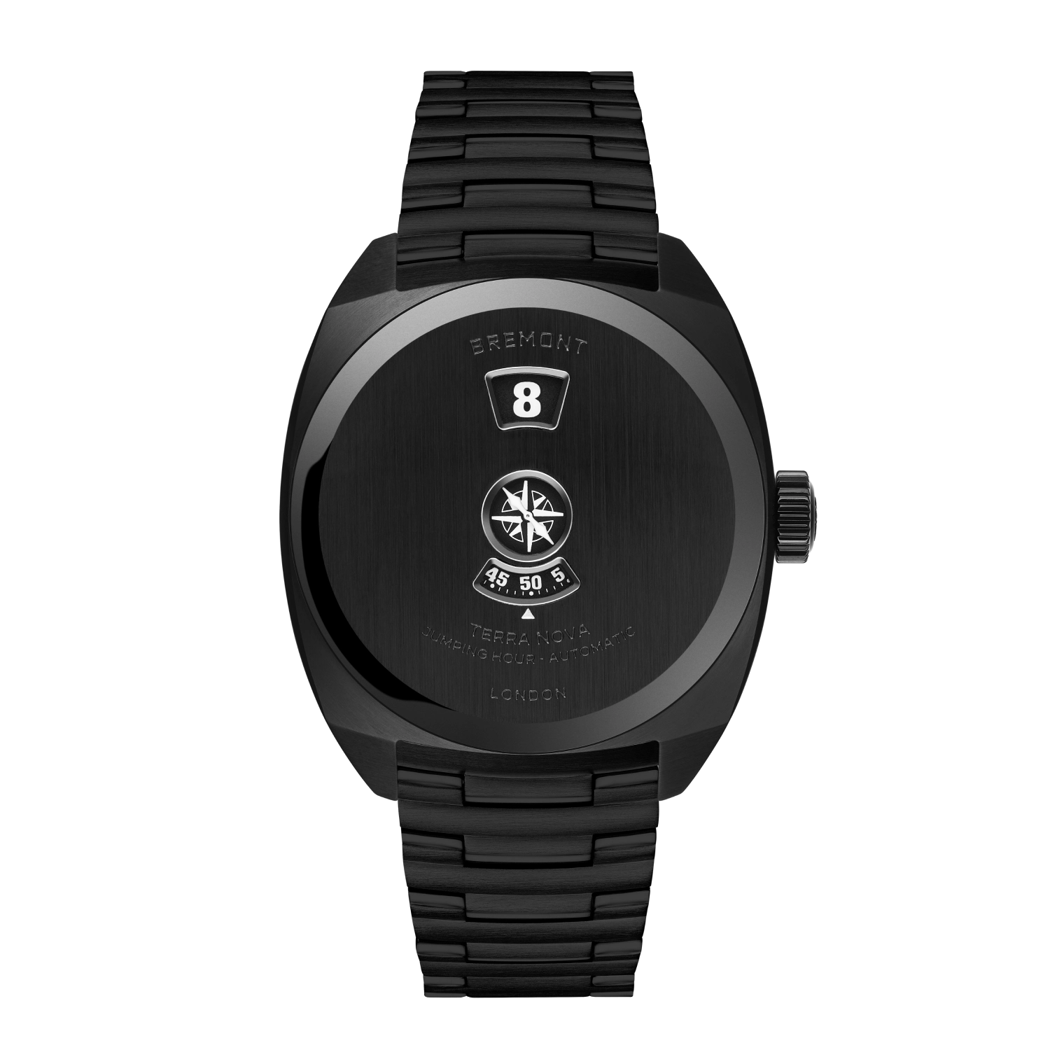 Bremont Terra Nova 38 Jumping Hour, Stealth Black