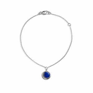 Shinola Heirloom Lapis Charm Bracelet