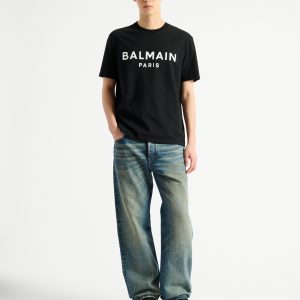 T-shirt imprimé Balmain paris
