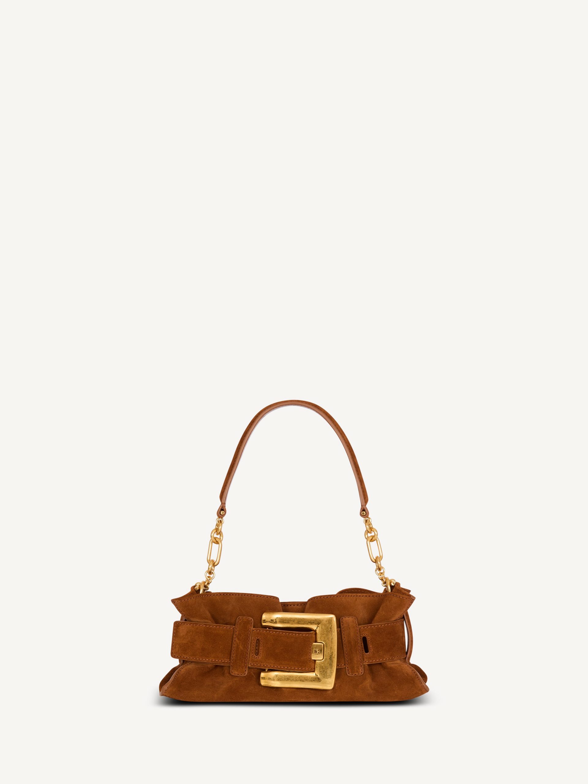 Balmain Sac Anthem Mini en cuir suédé