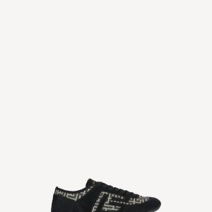 Balmain Baskets Racer 45 en jacquard monogramme