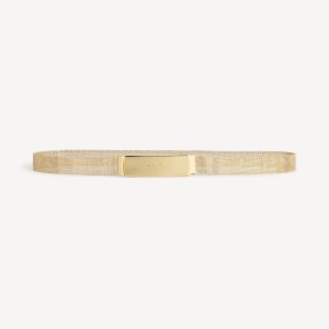 Ceinture Balmain en laiton tressé