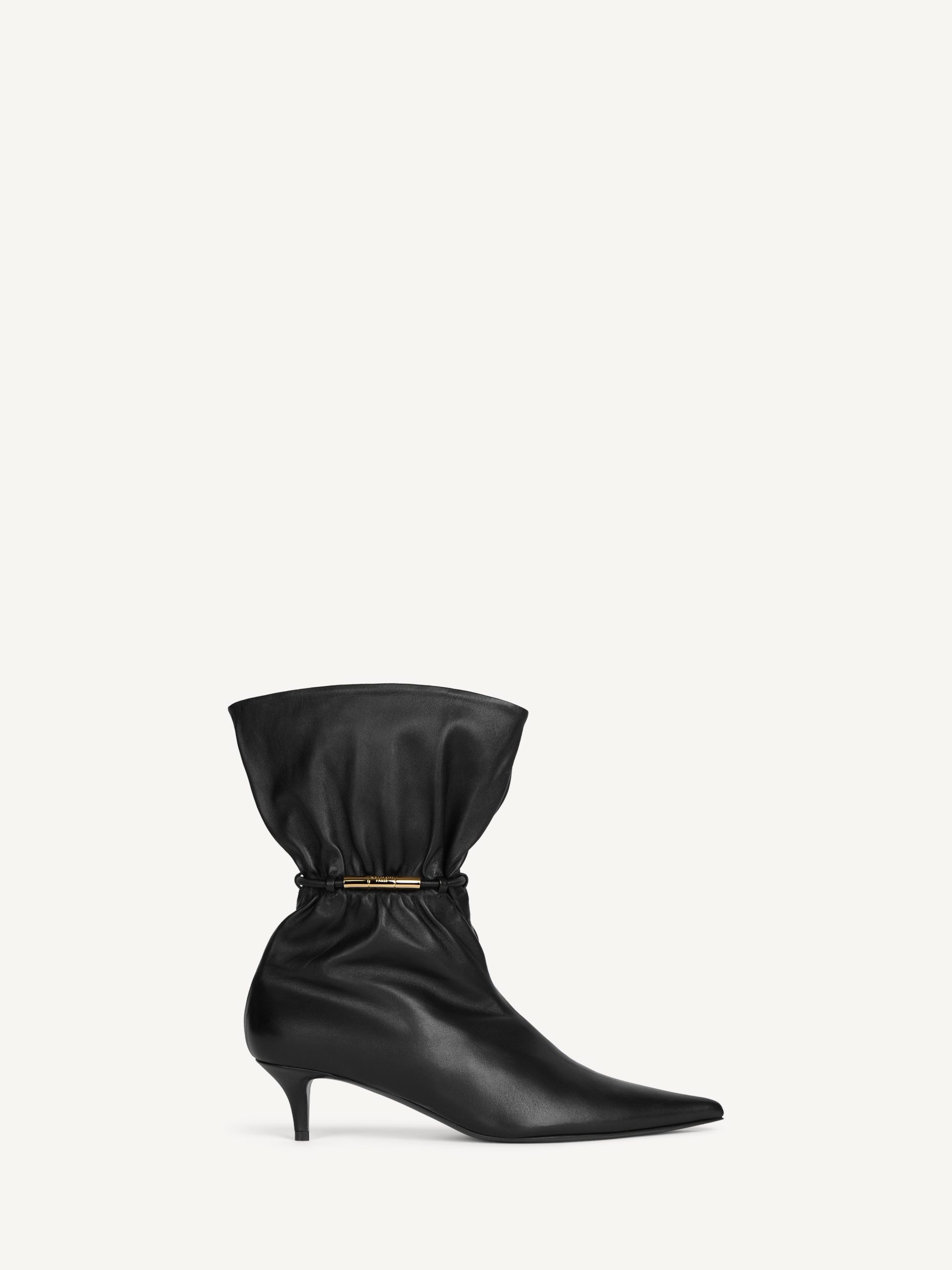 Balmain Bottines Sphynx en cuir lisse