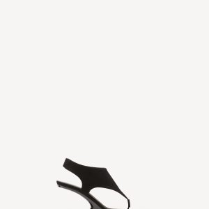 Balmain Sandales No Wedge en cuir suédé
