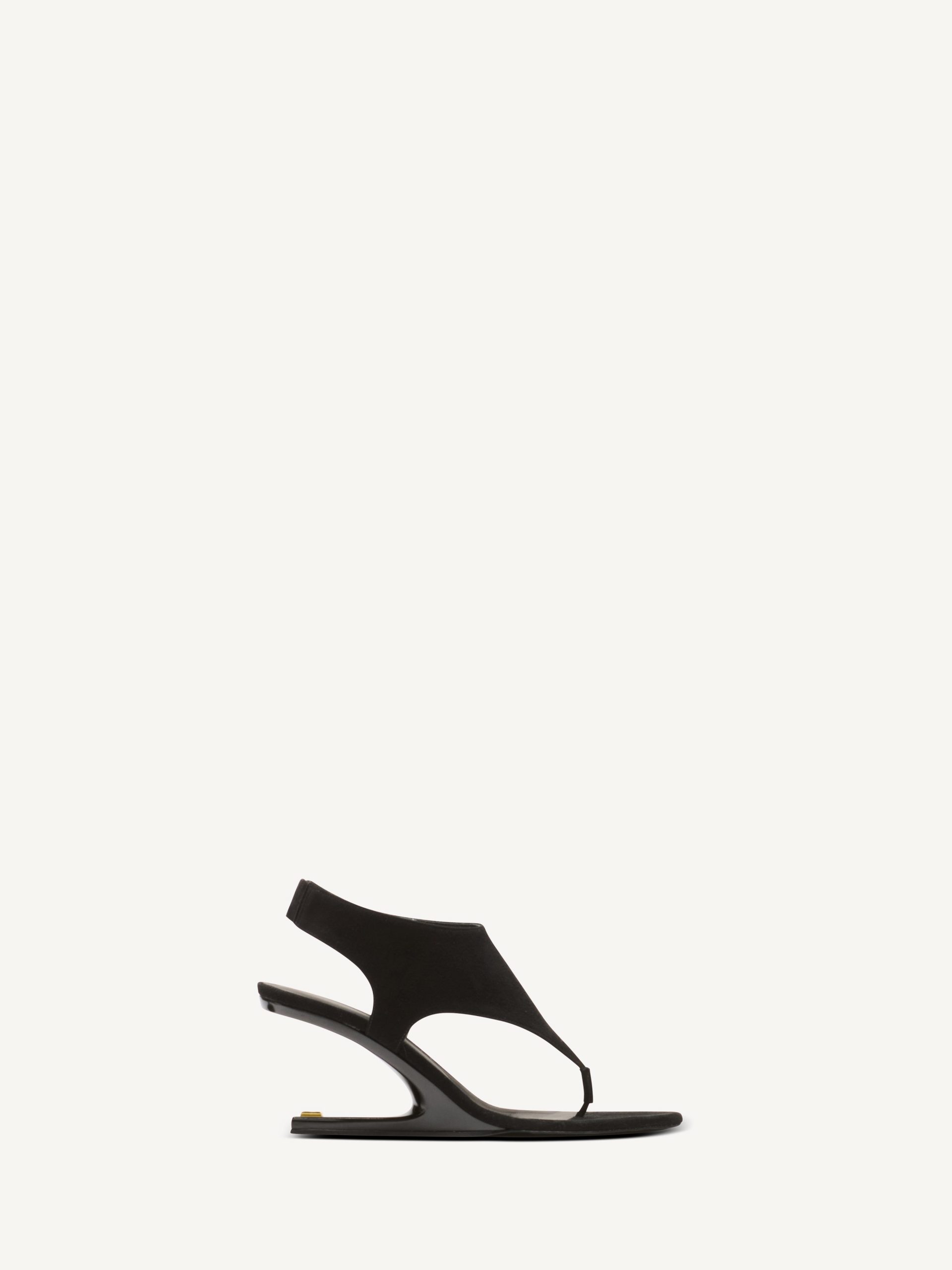 Balmain Sandales No Wedge en cuir suédé