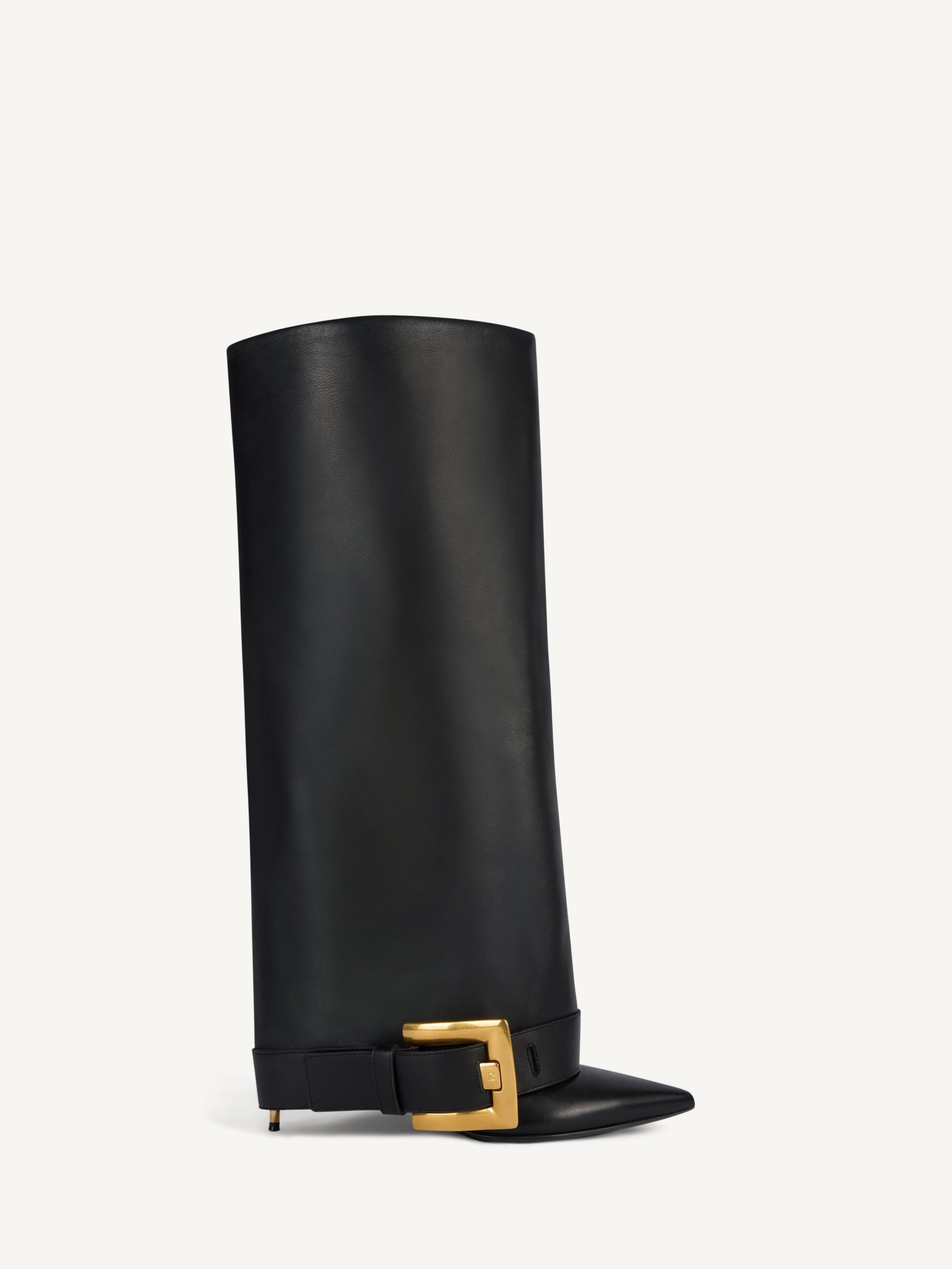 Balmain Bottes Anthem en cuir de veau