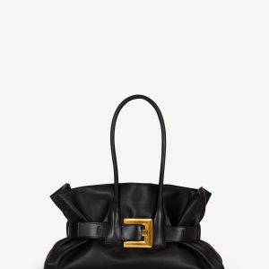 Balmain Sac Anthem Large en cuir de veau