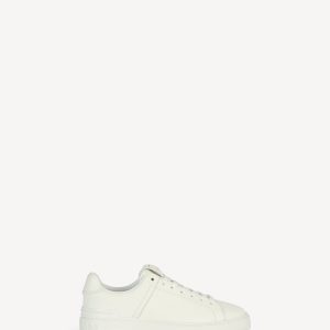 Balmain Baskets B-Court en cuir de veau