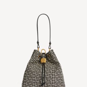 Balmain Sac à dos Pulse en jacquard monogramme