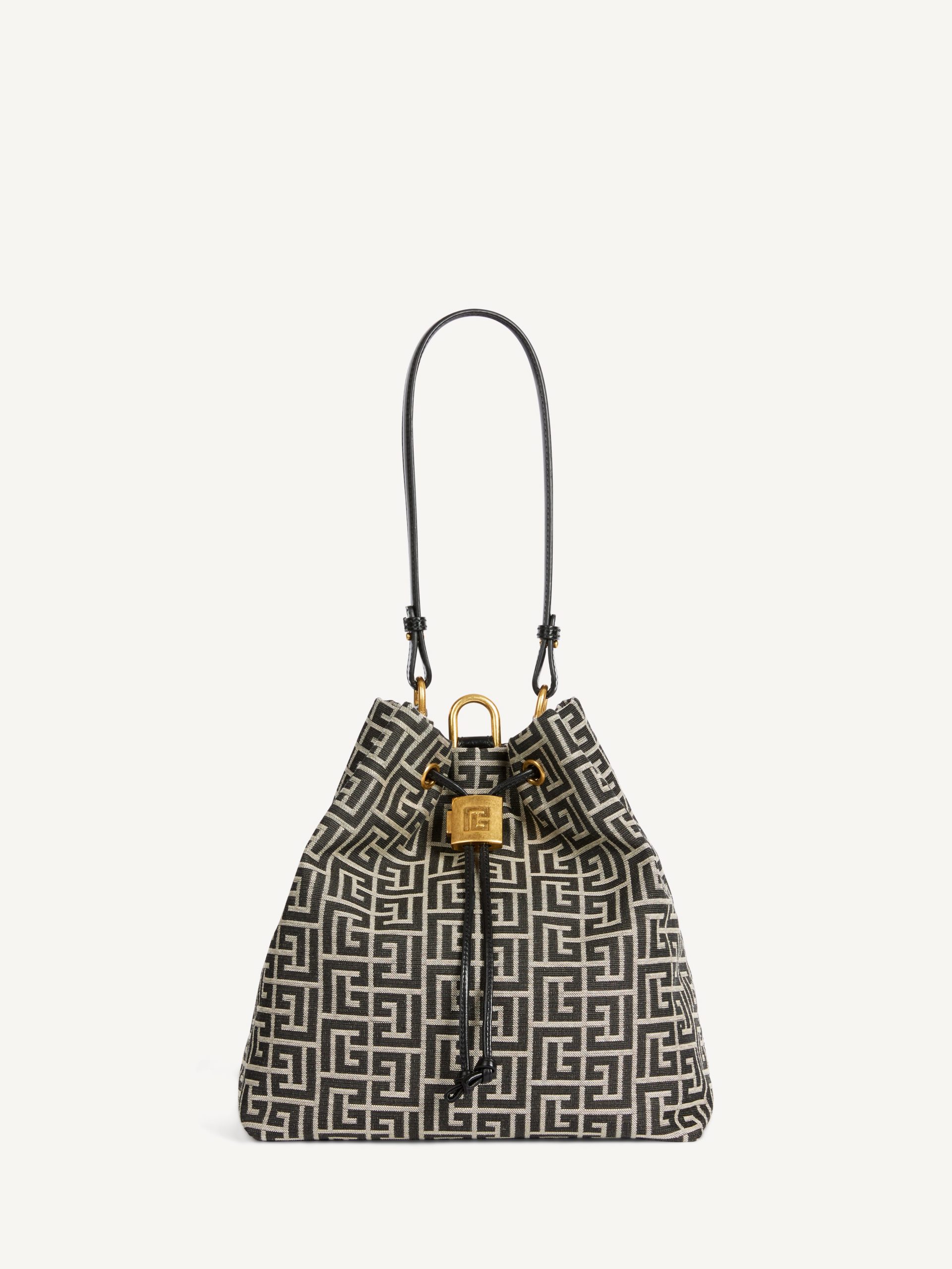 Balmain Sac à dos Pulse en jacquard monogramme
