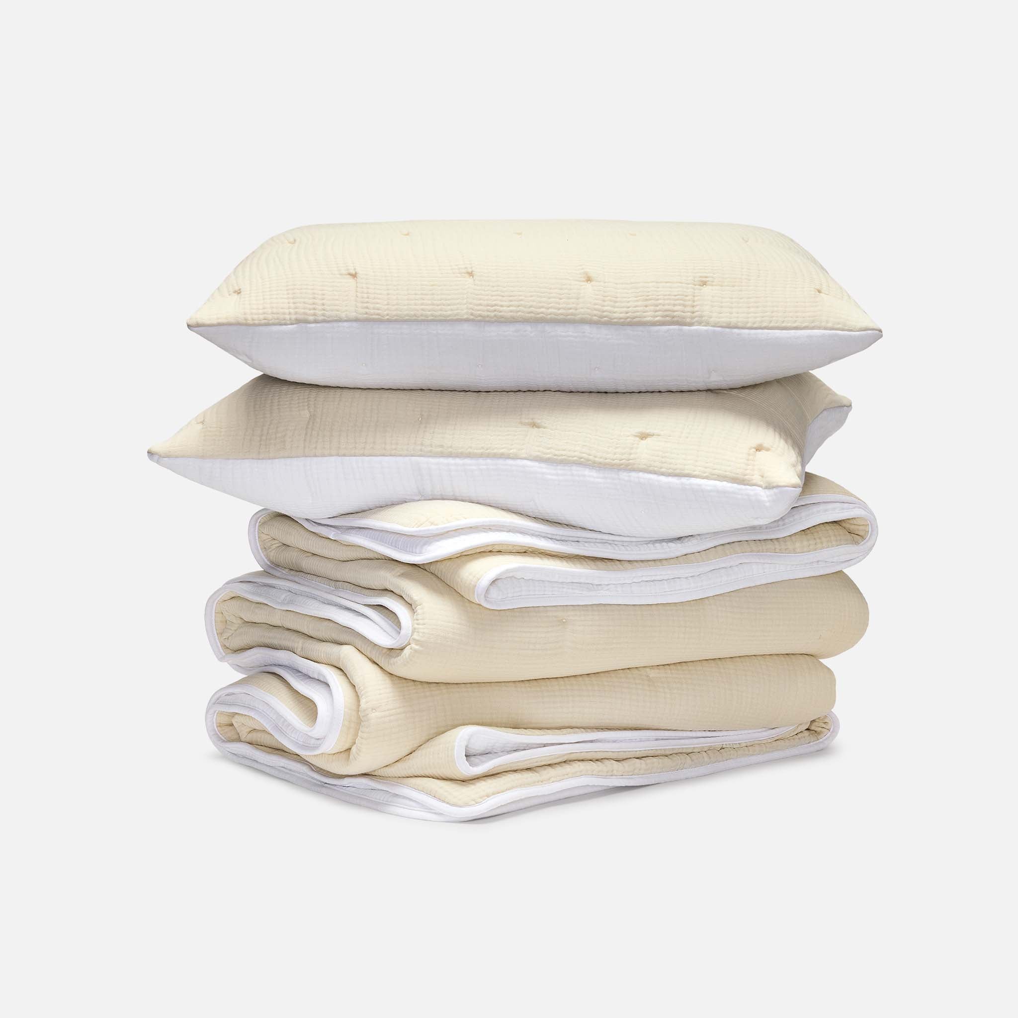 Brooklinen Breezeweave Reversible Cotton Comforter Set