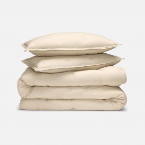 Brooklinen Washed Classic Percale Comforter Set