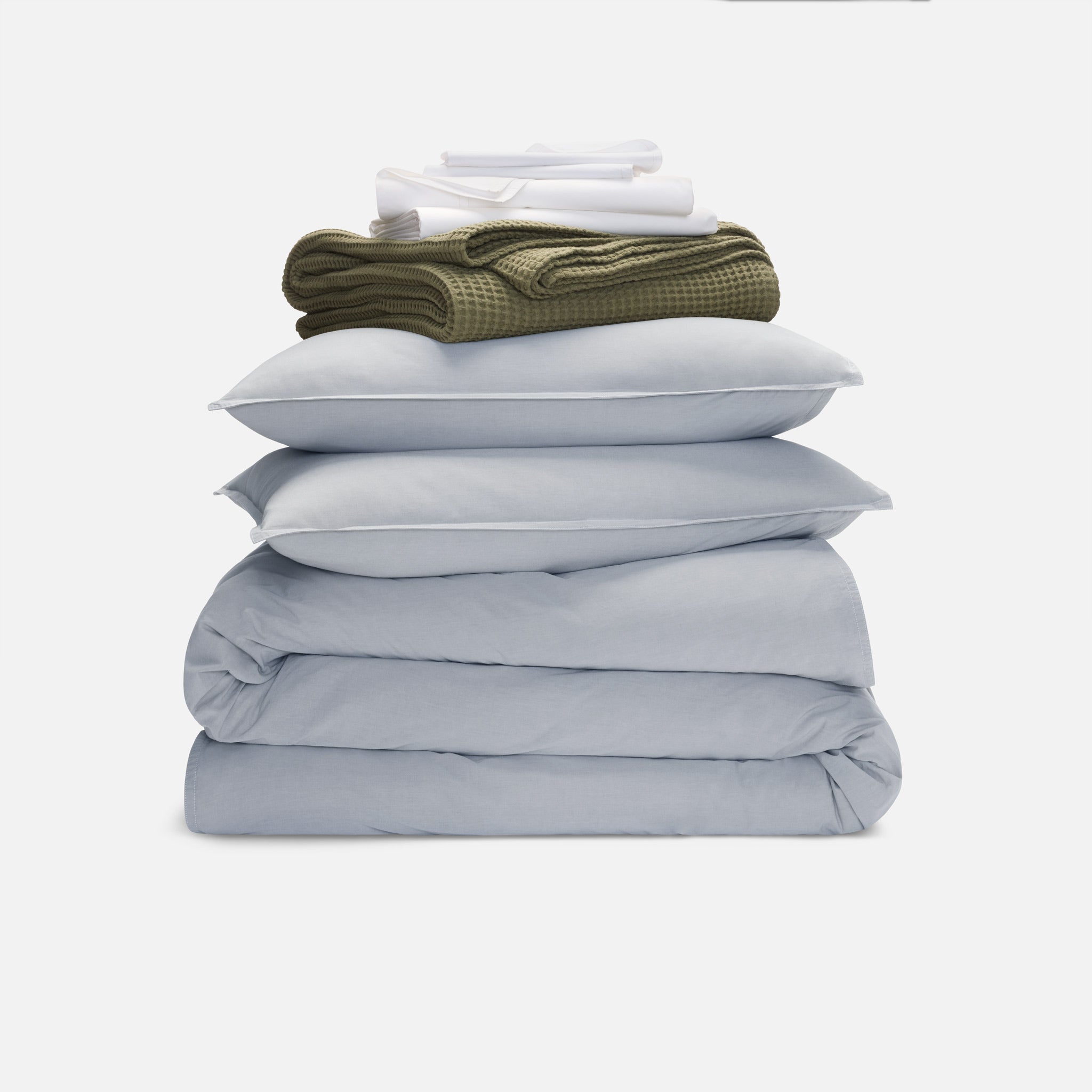Brooklinen Washed Classic Percale Dreamweave Hardcore Bundle