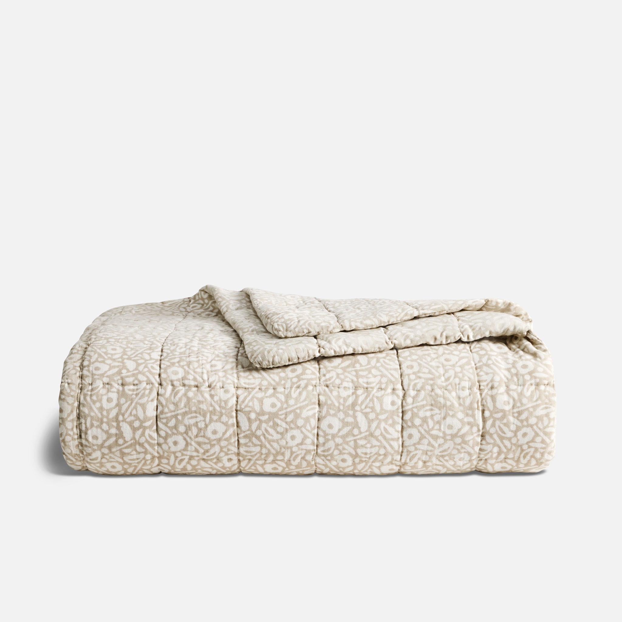 Brooklinen Caroline Z. Hurley Blockprint Quilt