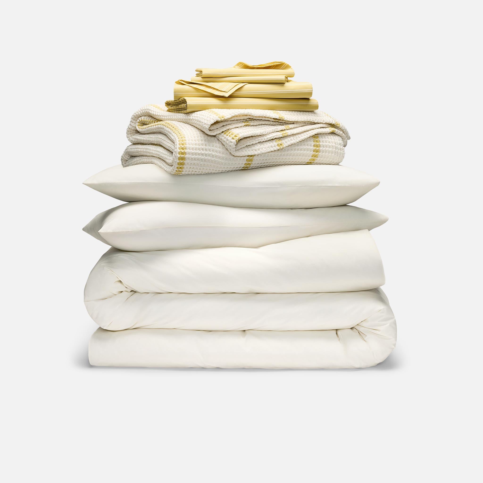Brooklinen Classic Percale Dreamweave Hardcore Bundle