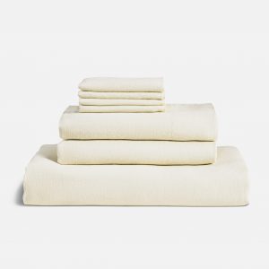 Brooklinen Washed European Linen Hardcore Sheet Bundle