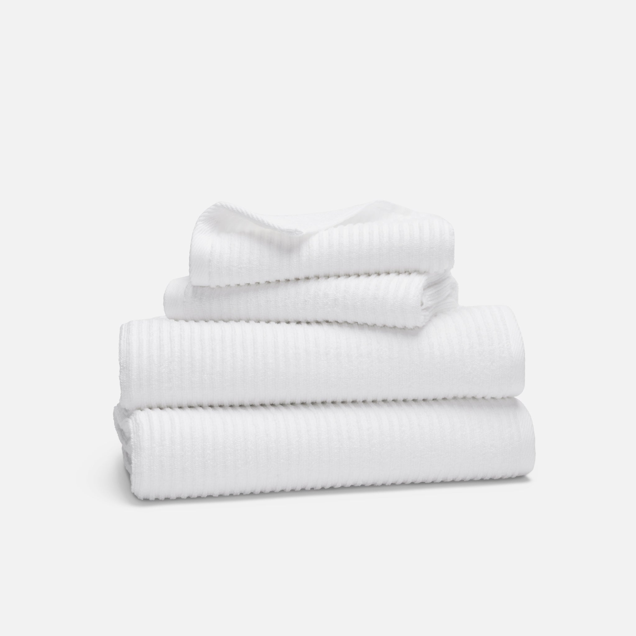 Brooklinen Ribbed Cotton TENCEL™ Bath Towel Bundle