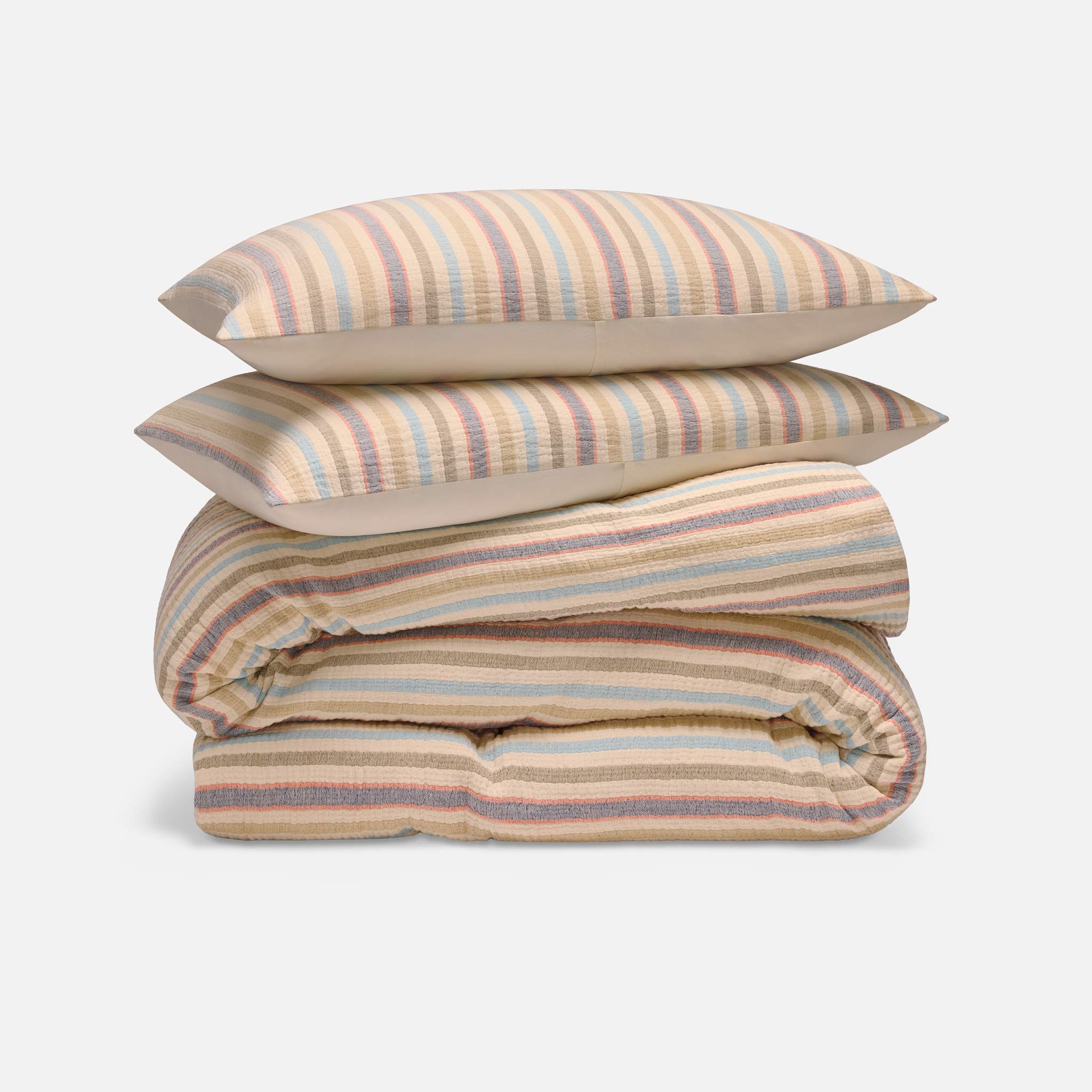 Brooklinen Sunwashed Stripe Duvet Set
