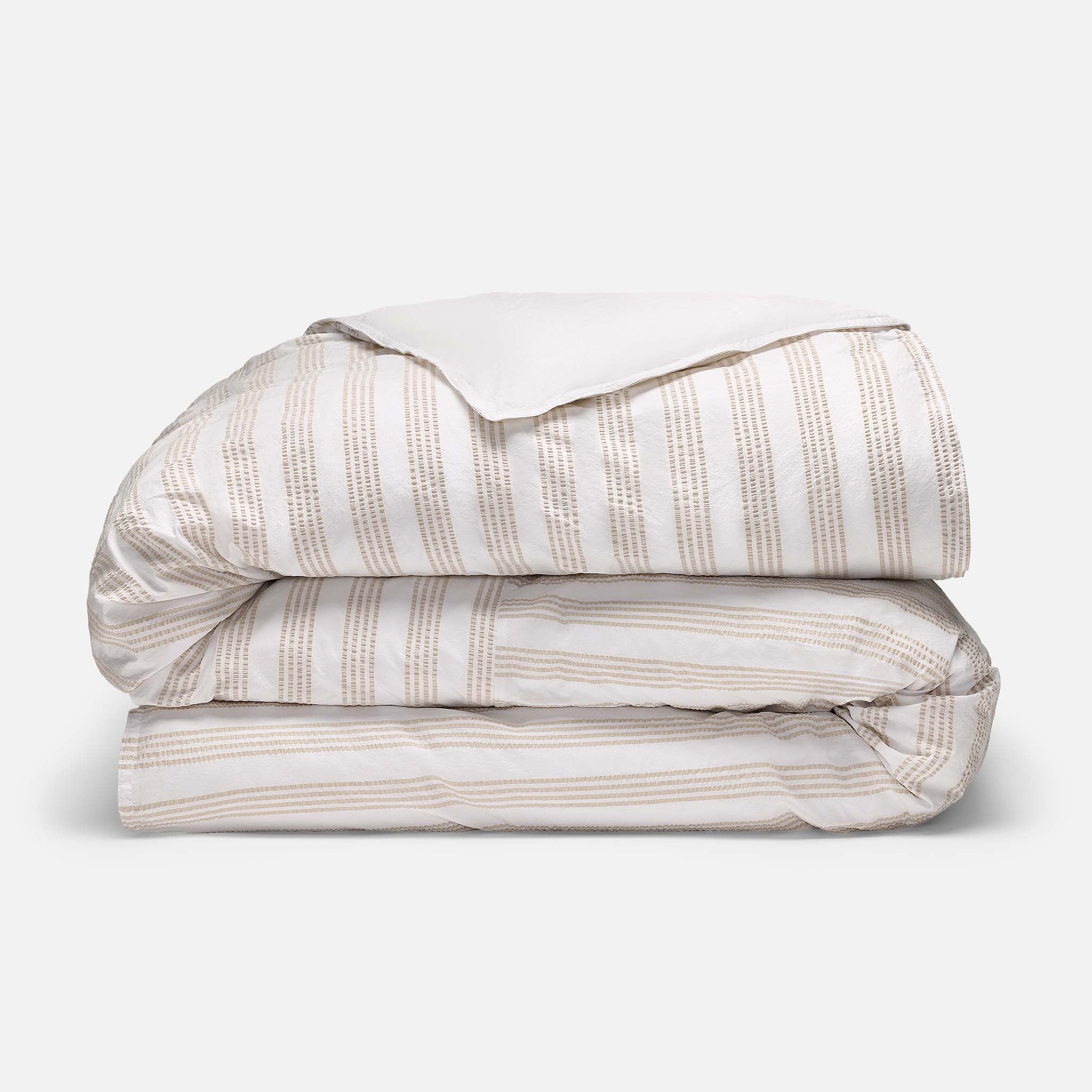 Brooklinen Seersucker Classic Percale Duvet Cover