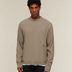 Gymshark Running Elite Crew - Lifestyle Brown