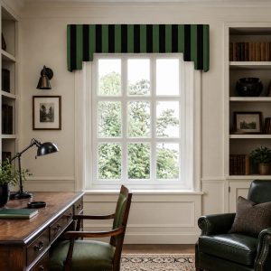 MS. MAVERICK MUSE x TWOPAGES Linen Cotton Decorative Stepped Cornice Board