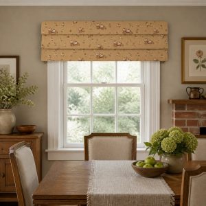 MS. MAVERICK MUSE x TWOPAGES Linen Cotton Hobbled Roman Valance
