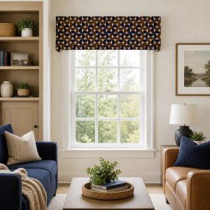 MS. MAVERICK MUSE x TWOPAGES Linen Cotton Flat Roman Valance