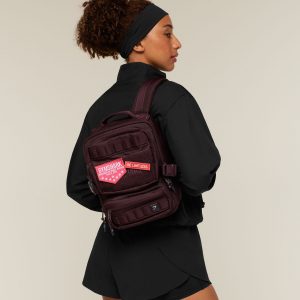 Gymshark Mini Tactical Backpack - Cherry Purple