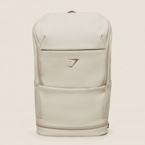 Gymshark Sleek Backpack - Chalk Beige