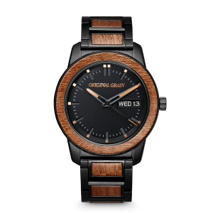 Original Grain Sapele Black Barrel 42mm