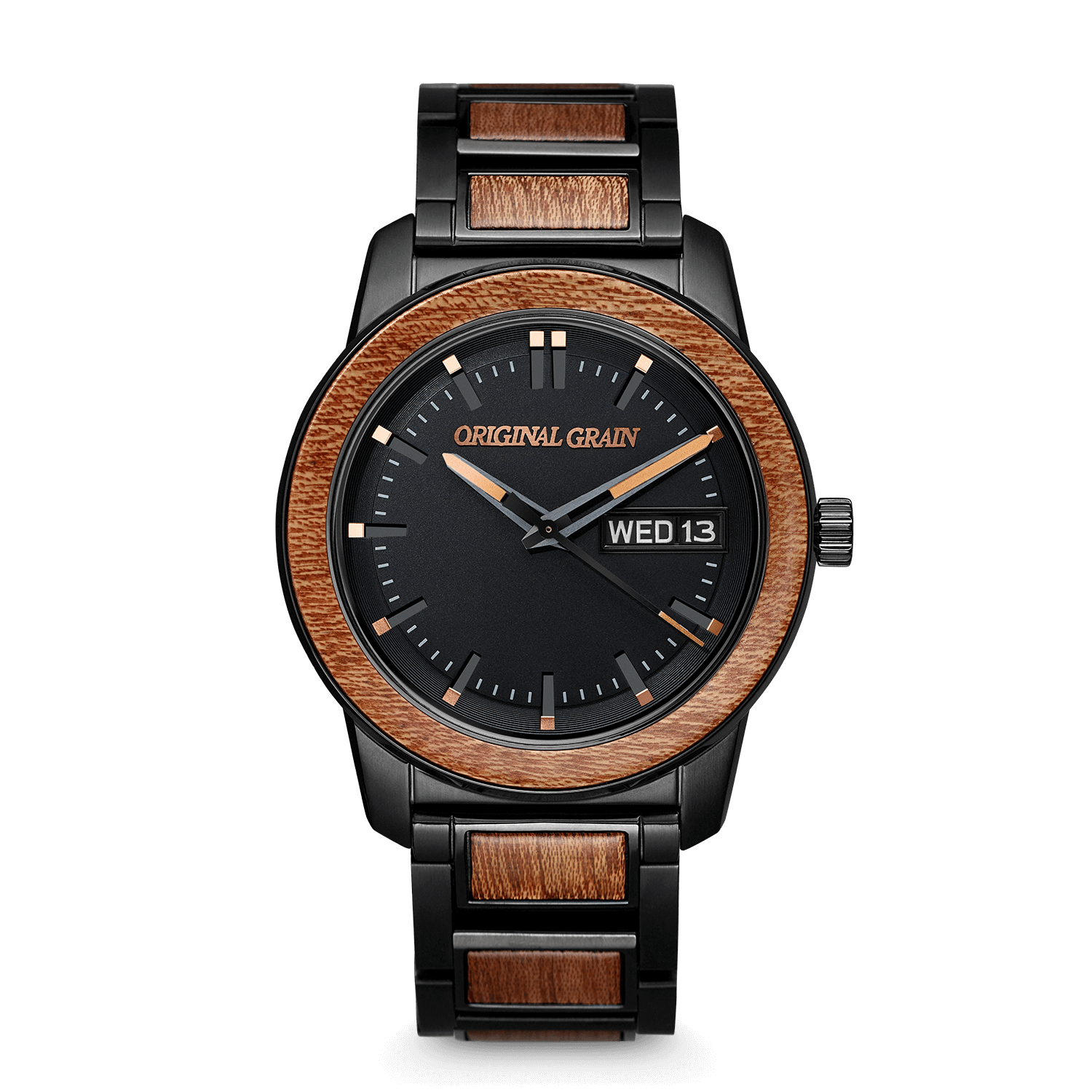 Original Grain Sapele Black Barrel 42mm